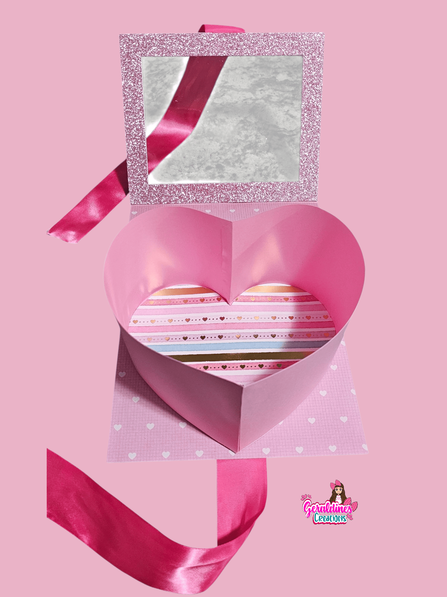 Heart Box Digital File/Cricut SVG- Silhouette Studio - Image 5